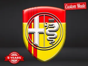 Alfa Romeo Windschutzsticker Universal Exklusiv Anpassbar